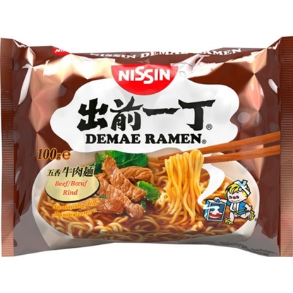 Picture of DEMAE NOODLES BEEF 100GR
